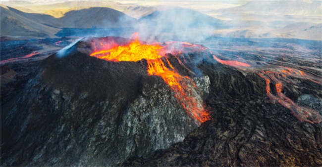 最低的火山笠山高112米 日本的笠山火山是世界上最低的火山